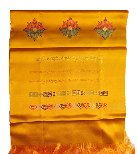 Edel - Kata - Katak - XL 2,5 Meter - Tibetischer Glücksschal